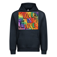 Navy Pride love is love Urban Hoodie - FaDigitalArtStudio