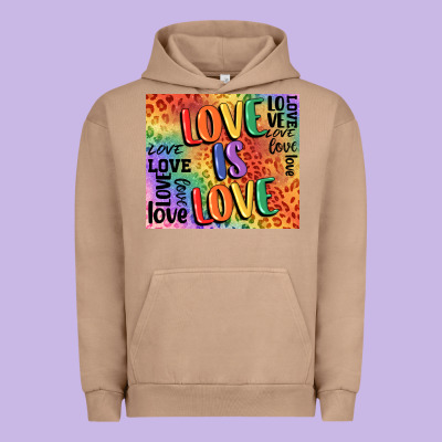 Pride Love Is Love Urban Hoodie Designed By Fadigitalartstudio