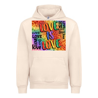 Sandshell Pride love is love Urban Hoodie - FaDigitalArtStudio