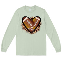 Matcha heart football Long Sleeve Tee - JahusDesignShop