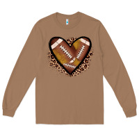 Toasted Coconut heart football Long Sleeve Tee - JahusDesignShop