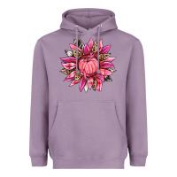 Lavender breast cancer sunflower Heavyweight Hoodie - texasbilliewilder