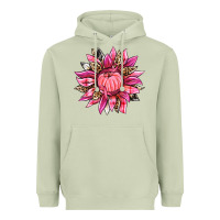Matcha breast cancer sunflower Heavyweight Hoodie - texasbilliewilder