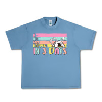 Pebble Blue a lot can happen in 3 days Urban Heavy Tee - MaliasSmallBusiness