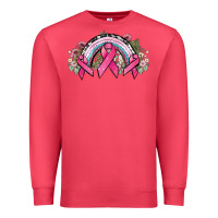 Cardinal Cancer ribbon rainbow Cancer Awareness Premium Sweatshirt - HowdyJamesFarm