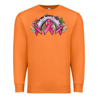 Carrot Cancer ribbon rainbow Cancer Awareness Premium Sweatshirt - HowdyJamesFarm