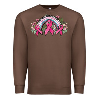 Chestnut Cancer ribbon rainbow Cancer Awareness Premium Sweatshirt - HowdyJamesFarm