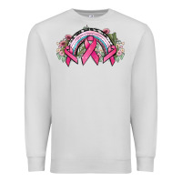 Dove Grey Cancer ribbon rainbow Cancer Awareness Premium Sweatshirt - HowdyJamesFarm