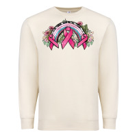 Sandshell Cancer ribbon rainbow Cancer Awareness Premium Sweatshirt - HowdyJamesFarm