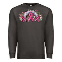 Smoke Cancer ribbon rainbow Cancer Awareness Premium Sweatshirt - HowdyJamesFarm