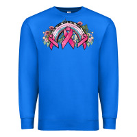 True Royal Cancer ribbon rainbow Cancer Awareness Premium Sweatshirt - HowdyJamesFarm
