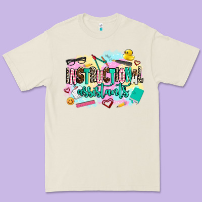 Instructional Assistant's Premium Tee Designed By Adodesignshop