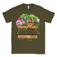 Army Green zoo crew Classic Tee - JahusDesignShop