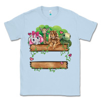 Dusty Blue zoo crew Classic Tee - JahusDesignShop