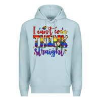 Blue Mist i can't even think straight Premium Hoodie - JahusDesignShop