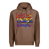 Chestnut i can't even think straight Premium Hoodie - JahusDesignShop