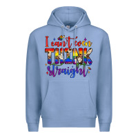 Colony Blue i can't even think straight Premium Hoodie - JahusDesignShop