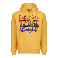 Mustard i can't even think straight Premium Hoodie - JahusDesignShop