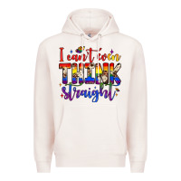 Pale Pink i can't even think straight Premium Hoodie - JahusDesignShop