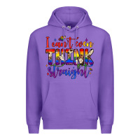 Purple i can't even think straight Premium Hoodie - JahusDesignShop