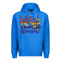 True Royal i can't even think straight Premium Hoodie - JahusDesignShop