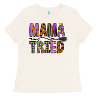 Bone Mama Tried Ladies Tee - CowhideDigitalArt