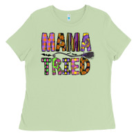 Matcha Mama Tried Ladies Tee - CowhideDigitalArt