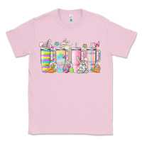 Bubblegum Pink retro groovy easter Classic Tee - MaliasSmallBusiness
