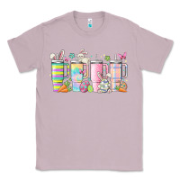 Lilac retro groovy easter Classic Tee - MaliasSmallBusiness