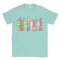 Seafoam retro groovy easter Classic Tee - MaliasSmallBusiness