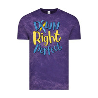 Cloud Purple down right perfect Vintage Tee - MaliasSmallBusiness