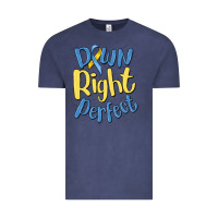 Vintage Denim down right perfect Vintage Tee - MaliasSmallBusiness