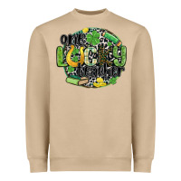 Mushroom one lucky teacher Heavyweight Sweatshirt - MaliasSmallBusiness