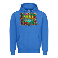 True Royal mini cita serape background Zipper Hoodie - BarkalooDesign