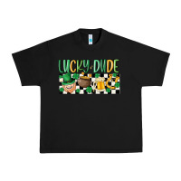 Black lucky dude Urban Heavy Tee - MaliasSmallBusiness