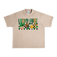 French Oak lucky dude Urban Heavy Tee - MaliasSmallBusiness