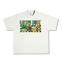 Pistachio lucky dude Urban Heavy Tee - MaliasSmallBusiness