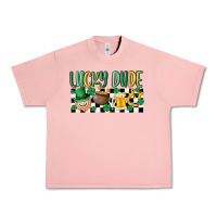 Salmon lucky dude Urban Heavy Tee - MaliasSmallBusiness