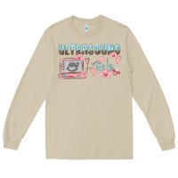 Mushroom ultrasound tech Long Sleeve Tee - MaliasSmallBusiness