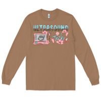 Toasted Coconut ultrasound tech Long Sleeve Tee - MaliasSmallBusiness