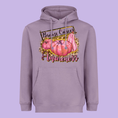 Breast Cancer Awareness Heavyweight Hoodie Designed By Texasbilliewilder