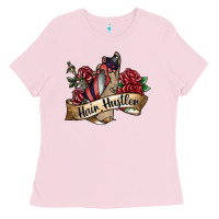 Bubblegum Pink hair hustler spray Ladies Tee - SublimationCraftShop