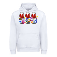 White pride wine cups Urban Hoodie - FaDigitalArtStudio