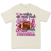 Bone in october we wear pink and watch football Premium Tee - AdoDesignShop