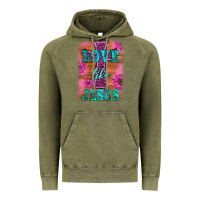 Vintage Olive love like jesus Vintage Hoodie - BarkalooDesign