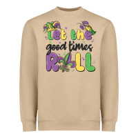 Mushroom let the good times roll Heavyweight Sweatshirt - MaliasSmallBusiness