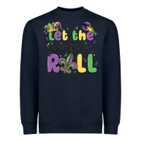 Navy let the good times roll Heavyweight Sweatshirt - MaliasSmallBusiness