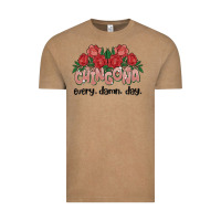 Vintage Coffee chingona every damn day Vintage Tee - MaliasSmallBusiness