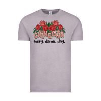 Vintage Zinc chingona every damn day Vintage Tee - MaliasSmallBusiness