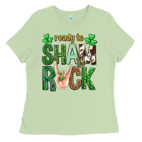 Matcha Ready to shamrock St. Patrick's Day Ladies Tee - Neo Western